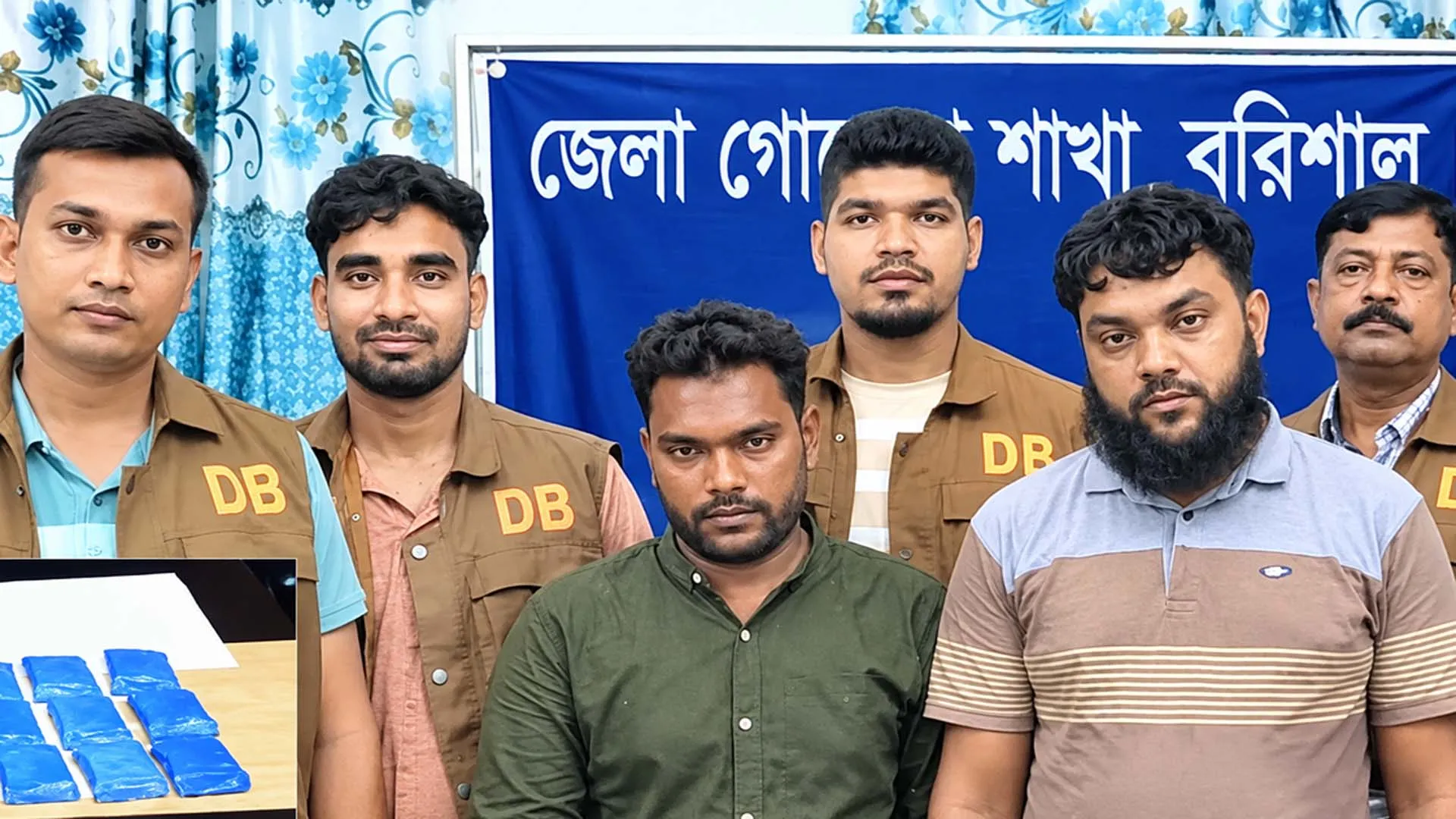 গৌরনদীতে ৪ হাজার ইয়াবাসহ দুই ভাই আটক
